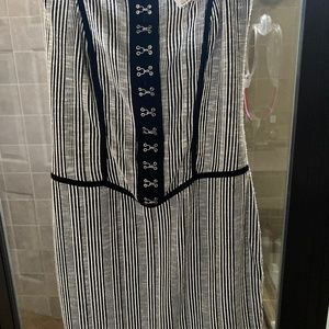 strapless- Papaya Dress with tags